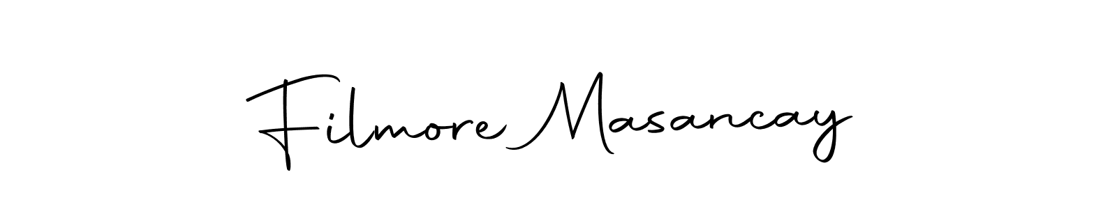 Make a short Filmore Masancay signature style. Manage your documents anywhere anytime using Autography-DOLnW. Create and add eSignatures, submit forms, share and send files easily. Filmore Masancay signature style 10 images and pictures png
