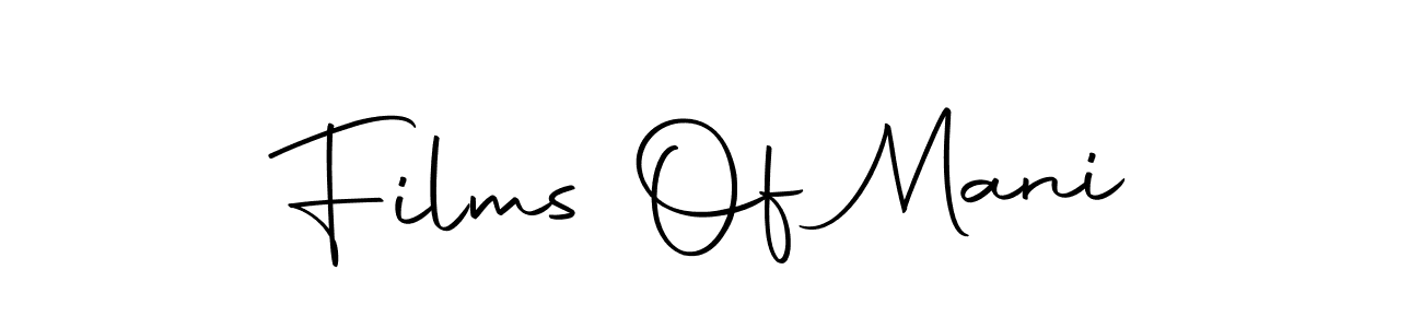 Similarly Autography-DOLnW is the best handwritten signature design. Signature creator online .You can use it as an online autograph creator for name Films Of Mani. Films Of Mani signature style 10 images and pictures png