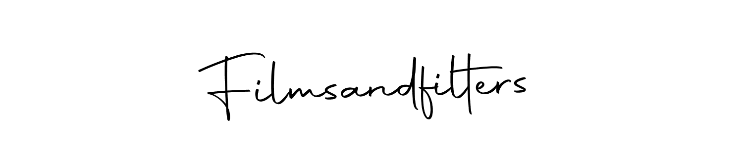 Use a signature maker to create a handwritten signature online. With this signature software, you can design (Autography-DOLnW) your own signature for name Filmsandfilters. Filmsandfilters signature style 10 images and pictures png