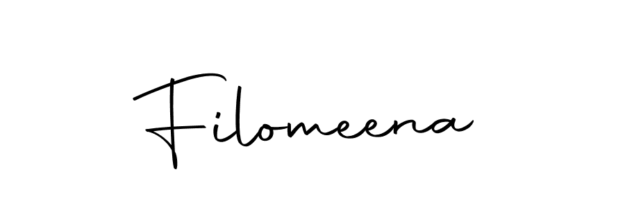 Autography-DOLnW is a professional signature style that is perfect for those who want to add a touch of class to their signature. It is also a great choice for those who want to make their signature more unique. Get Filomeena name to fancy signature for free. Filomeena signature style 10 images and pictures png