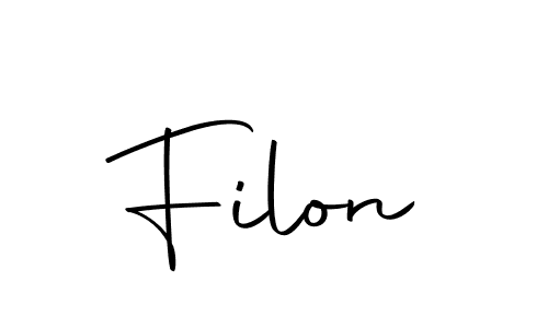 You should practise on your own different ways (Autography-DOLnW) to write your name (Filon) in signature. don't let someone else do it for you. Filon signature style 10 images and pictures png