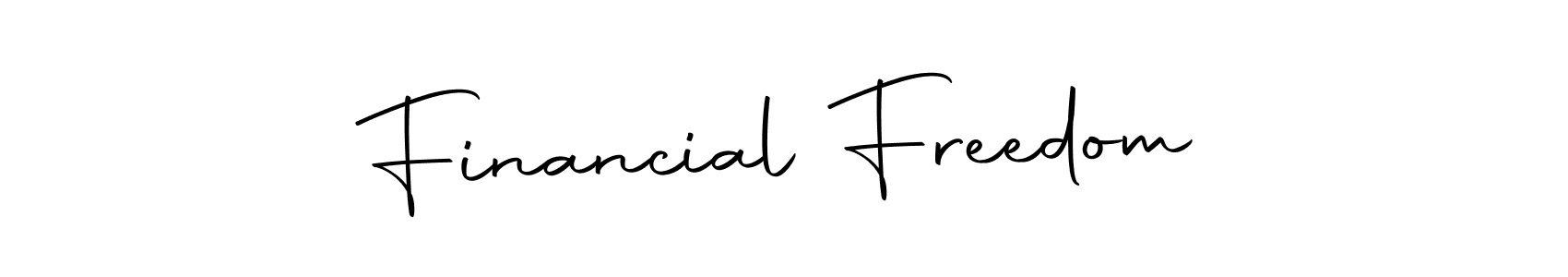 See photos of Financial Freedom official signature by Spectra . Check more albums & portfolios. Read reviews & check more about Autography-DOLnW font. Financial Freedom signature style 10 images and pictures png