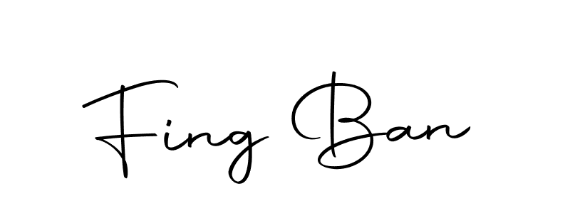 Also we have Fing Ban name is the best signature style. Create professional handwritten signature collection using Autography-DOLnW autograph style. Fing Ban signature style 10 images and pictures png