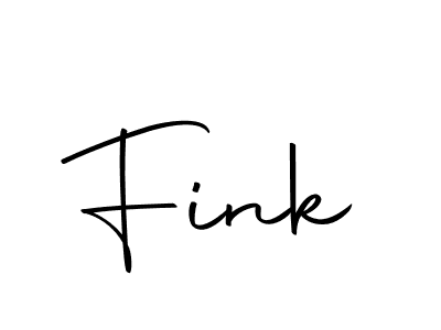 Create a beautiful signature design for name Fink. With this signature (Autography-DOLnW) fonts, you can make a handwritten signature for free. Fink signature style 10 images and pictures png