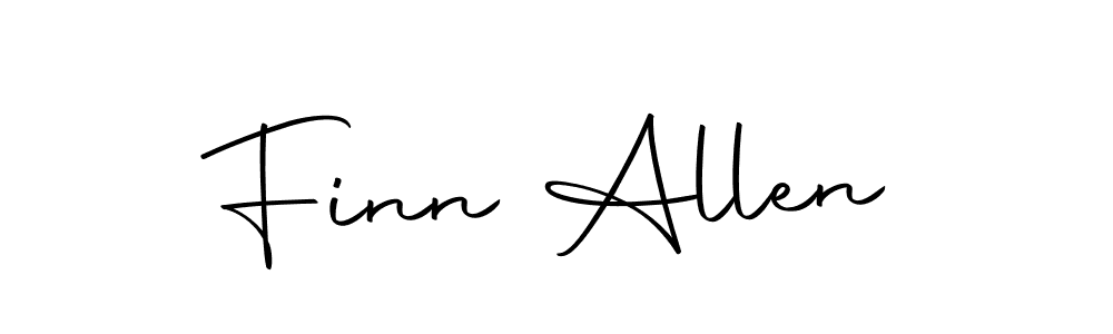 Autography-DOLnW is a professional signature style that is perfect for those who want to add a touch of class to their signature. It is also a great choice for those who want to make their signature more unique. Get Finn Allen name to fancy signature for free. Finn Allen signature style 10 images and pictures png