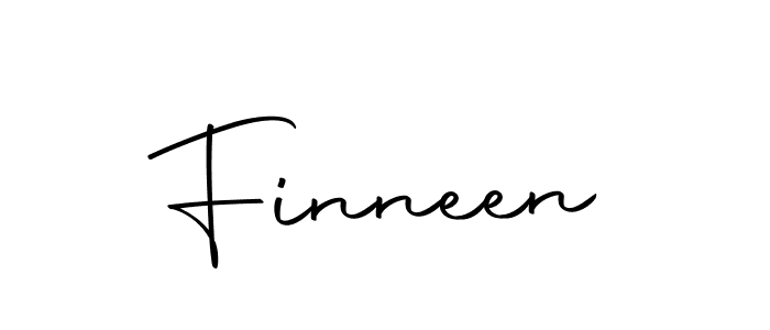 How to make Finneen signature? Autography-DOLnW is a professional autograph style. Create handwritten signature for Finneen name. Finneen signature style 10 images and pictures png