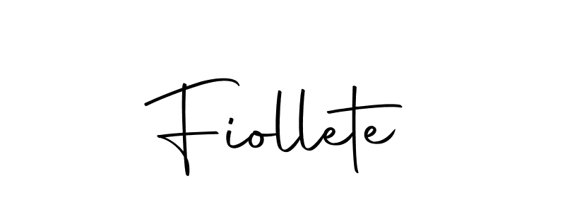 Make a beautiful signature design for name Fiollete. With this signature (Autography-DOLnW) style, you can create a handwritten signature for free. Fiollete signature style 10 images and pictures png