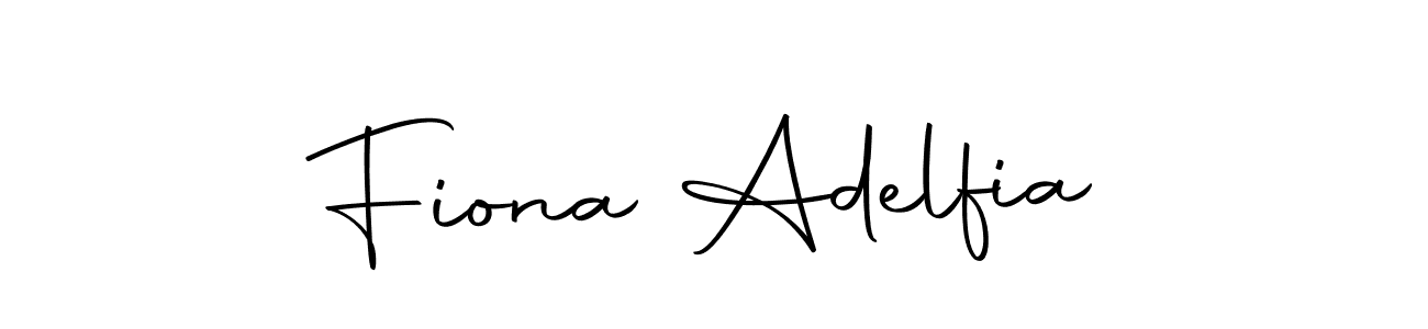 Make a short Fiona Adelfia signature style. Manage your documents anywhere anytime using Autography-DOLnW. Create and add eSignatures, submit forms, share and send files easily. Fiona Adelfia signature style 10 images and pictures png