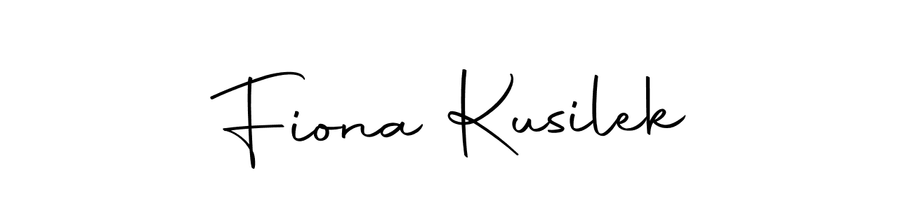You can use this online signature creator to create a handwritten signature for the name Fiona Kusilek. This is the best online autograph maker. Fiona Kusilek signature style 10 images and pictures png