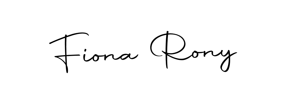 How to make Fiona Rony signature? Autography-DOLnW is a professional autograph style. Create handwritten signature for Fiona Rony name. Fiona Rony signature style 10 images and pictures png