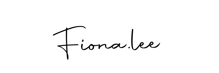 Create a beautiful signature design for name Fiona.lee. With this signature (Autography-DOLnW) fonts, you can make a handwritten signature for free. Fiona.lee signature style 10 images and pictures png