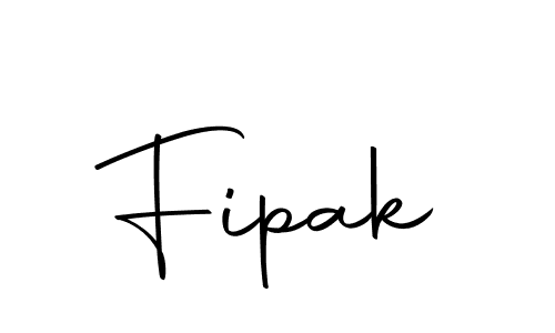 Fipak stylish signature style. Best Handwritten Sign (Autography-DOLnW) for my name. Handwritten Signature Collection Ideas for my name Fipak. Fipak signature style 10 images and pictures png