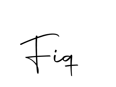 How to make Fiq  name signature. Use Autography-DOLnW style for creating short signs online. This is the latest handwritten sign. Fiq  signature style 10 images and pictures png