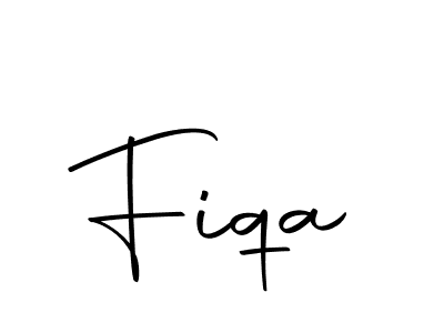 Make a beautiful signature design for name Fiqa. With this signature (Autography-DOLnW) style, you can create a handwritten signature for free. Fiqa signature style 10 images and pictures png