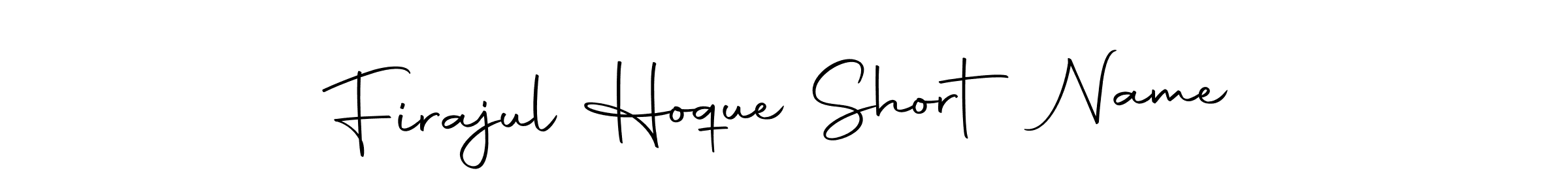 Create a beautiful signature design for name Firajul Hoque Short Name. With this signature (Autography-DOLnW) fonts, you can make a handwritten signature for free. Firajul Hoque Short Name signature style 10 images and pictures png