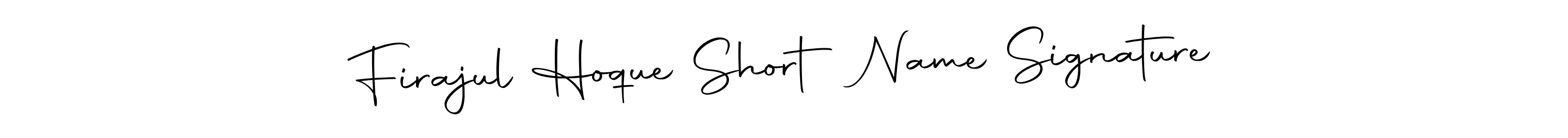 Also we have Firajul Hoque Short Name Signature name is the best signature style. Create professional handwritten signature collection using Autography-DOLnW autograph style. Firajul Hoque Short Name Signature signature style 10 images and pictures png