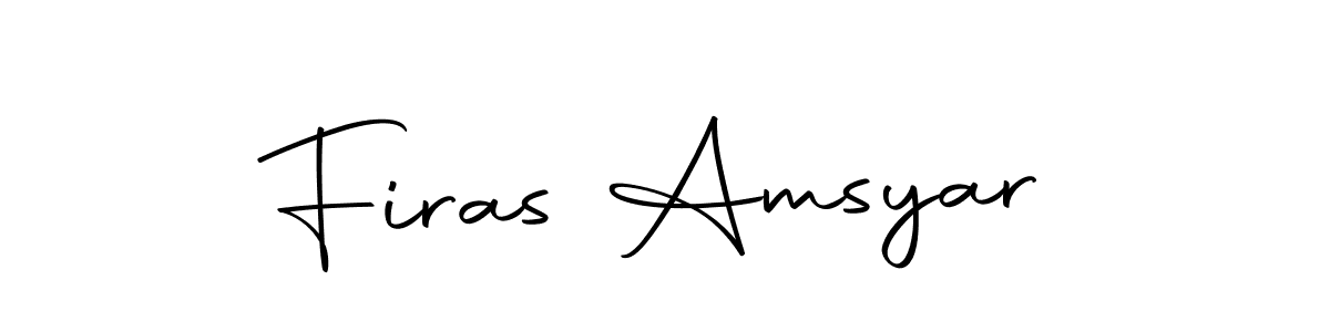 You can use this online signature creator to create a handwritten signature for the name Firas Amsyar. This is the best online autograph maker. Firas Amsyar signature style 10 images and pictures png