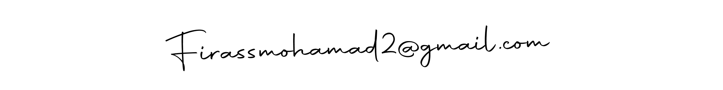 It looks lik you need a new signature style for name Firassmohamad2@gmail.com. Design unique handwritten (Autography-DOLnW) signature with our free signature maker in just a few clicks. Firassmohamad2@gmail.com signature style 10 images and pictures png