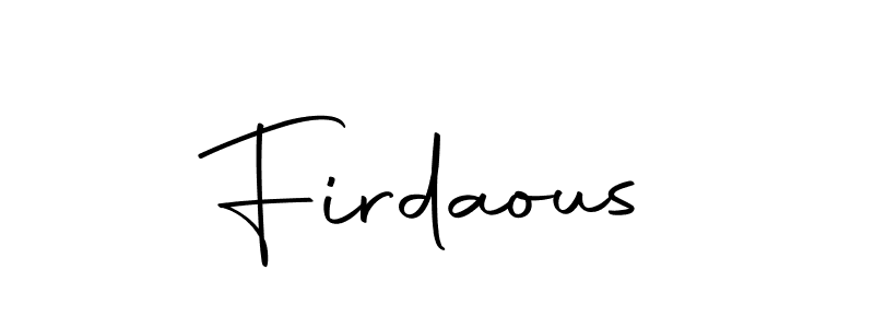 How to Draw Firdaous signature style? Autography-DOLnW is a latest design signature styles for name Firdaous. Firdaous signature style 10 images and pictures png