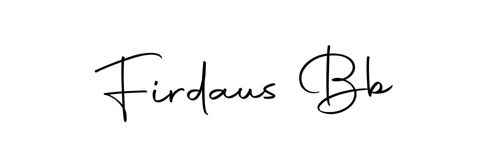 Autography-DOLnW is a professional signature style that is perfect for those who want to add a touch of class to their signature. It is also a great choice for those who want to make their signature more unique. Get Firdaus Bb name to fancy signature for free. Firdaus Bb signature style 10 images and pictures png