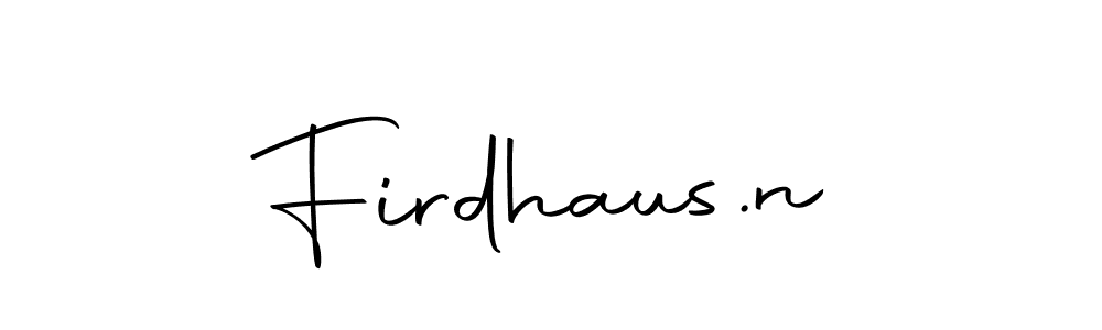 How to make Firdhaus.n signature? Autography-DOLnW is a professional autograph style. Create handwritten signature for Firdhaus.n name. Firdhaus.n signature style 10 images and pictures png