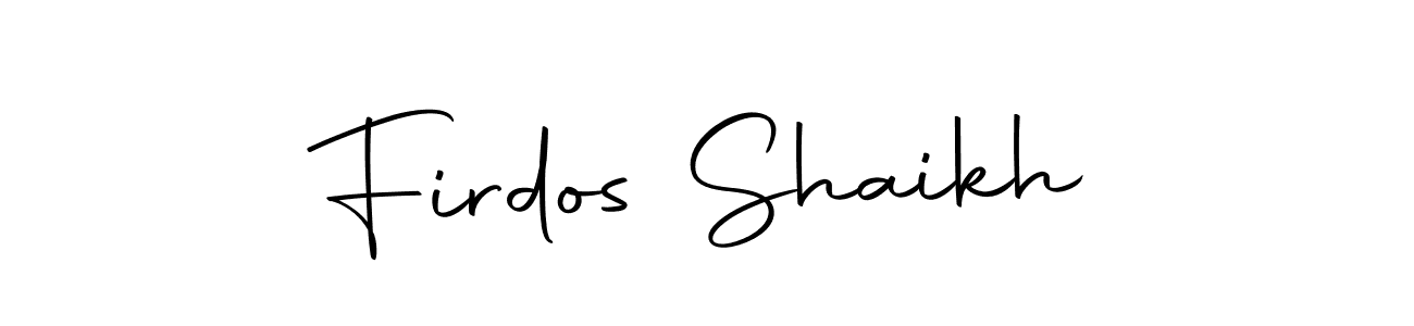 Autography-DOLnW is a professional signature style that is perfect for those who want to add a touch of class to their signature. It is also a great choice for those who want to make their signature more unique. Get Firdos Shaikh name to fancy signature for free. Firdos Shaikh signature style 10 images and pictures png