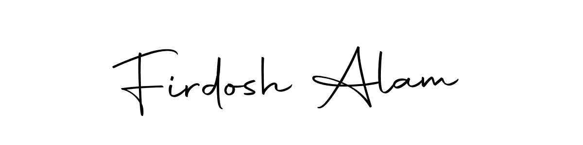 The best way (Autography-DOLnW) to make a short signature is to pick only two or three words in your name. The name Firdosh Alam include a total of six letters. For converting this name. Firdosh Alam signature style 10 images and pictures png