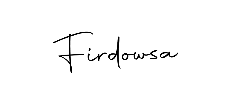 Firdowsa stylish signature style. Best Handwritten Sign (Autography-DOLnW) for my name. Handwritten Signature Collection Ideas for my name Firdowsa. Firdowsa signature style 10 images and pictures png