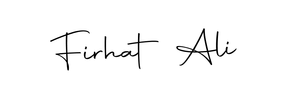 You should practise on your own different ways (Autography-DOLnW) to write your name (Firhat Ali) in signature. don't let someone else do it for you. Firhat Ali signature style 10 images and pictures png