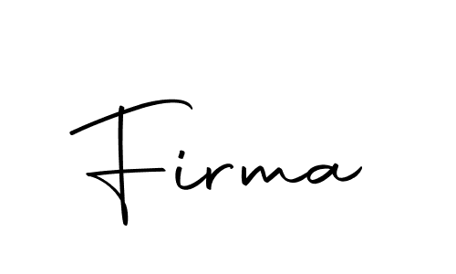 Create a beautiful signature design for name Firma. With this signature (Autography-DOLnW) fonts, you can make a handwritten signature for free. Firma signature style 10 images and pictures png