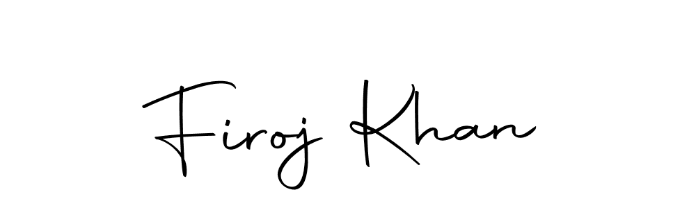 The best way (Autography-DOLnW) to make a short signature is to pick only two or three words in your name. The name Firoj Khan include a total of six letters. For converting this name. Firoj Khan signature style 10 images and pictures png