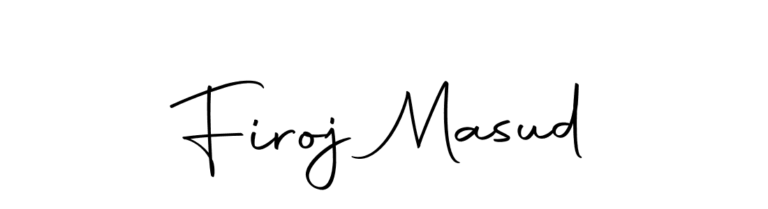Make a beautiful signature design for name Firoj Masud. Use this online signature maker to create a handwritten signature for free. Firoj Masud signature style 10 images and pictures png