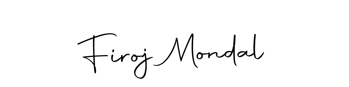 Make a beautiful signature design for name Firoj Mondal. With this signature (Autography-DOLnW) style, you can create a handwritten signature for free. Firoj Mondal signature style 10 images and pictures png