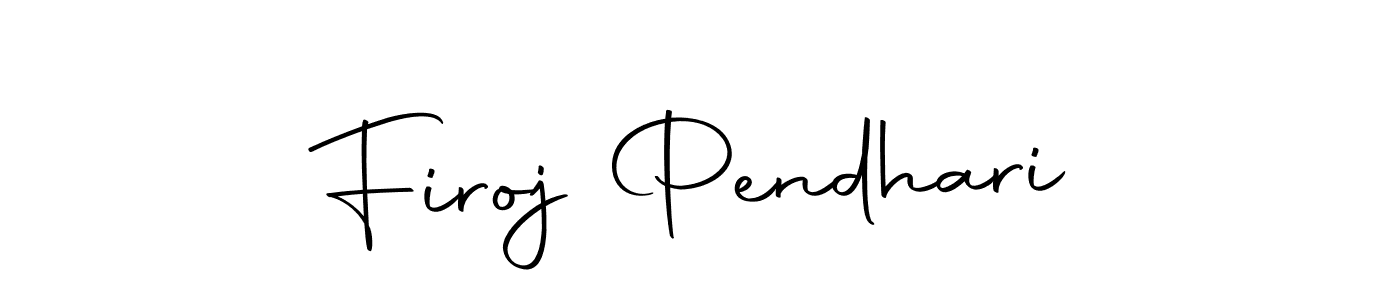 How to make Firoj Pendhari signature? Autography-DOLnW is a professional autograph style. Create handwritten signature for Firoj Pendhari name. Firoj Pendhari signature style 10 images and pictures png