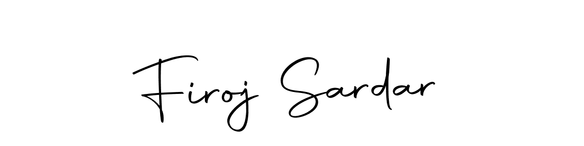 Design your own signature with our free online signature maker. With this signature software, you can create a handwritten (Autography-DOLnW) signature for name Firoj Sardar. Firoj Sardar signature style 10 images and pictures png