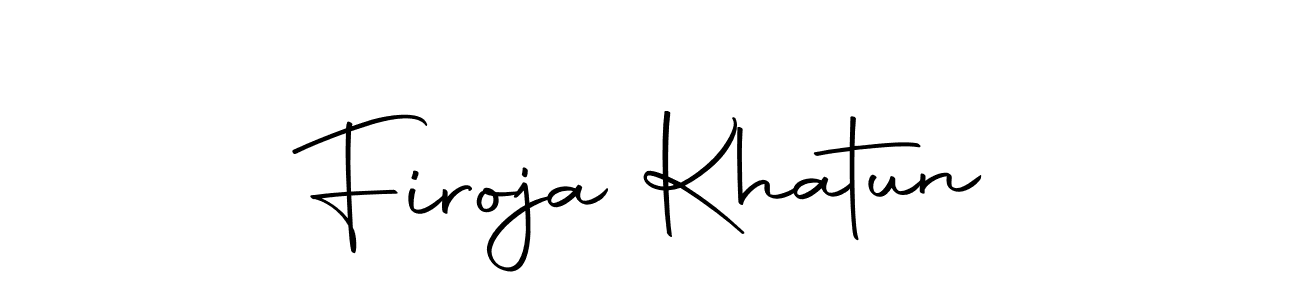 Make a beautiful signature design for name Firoja Khatun. Use this online signature maker to create a handwritten signature for free. Firoja Khatun signature style 10 images and pictures png
