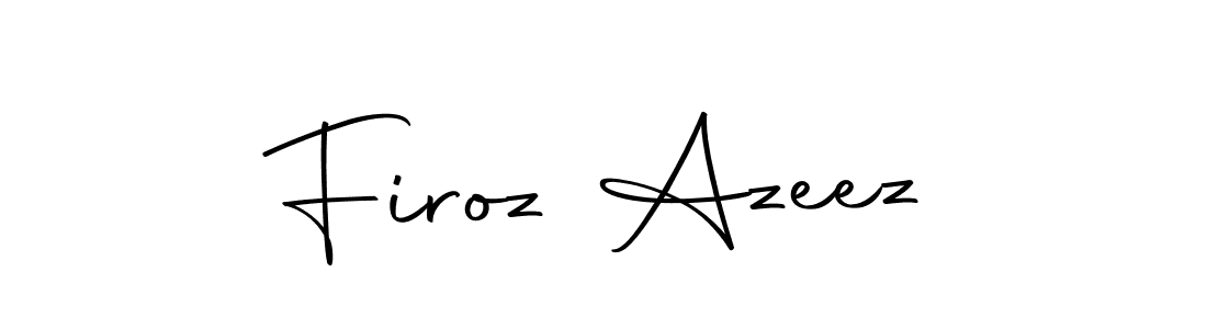 Also we have Firoz Azeez name is the best signature style. Create professional handwritten signature collection using Autography-DOLnW autograph style. Firoz Azeez signature style 10 images and pictures png