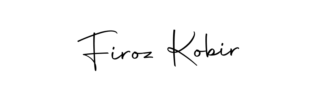 Create a beautiful signature design for name Firoz Kobir. With this signature (Autography-DOLnW) fonts, you can make a handwritten signature for free. Firoz Kobir signature style 10 images and pictures png