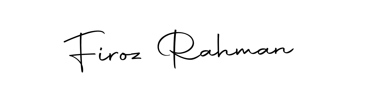 Firoz Rahman stylish signature style. Best Handwritten Sign (Autography-DOLnW) for my name. Handwritten Signature Collection Ideas for my name Firoz Rahman. Firoz Rahman signature style 10 images and pictures png