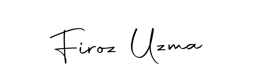 The best way (Autography-DOLnW) to make a short signature is to pick only two or three words in your name. The name Firoz Uzma include a total of six letters. For converting this name. Firoz Uzma signature style 10 images and pictures png