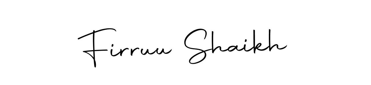 Here are the top 10 professional signature styles for the name Firruu Shaikh. These are the best autograph styles you can use for your name. Firruu Shaikh signature style 10 images and pictures png