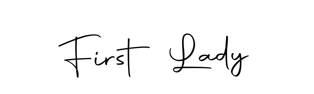 The best way (Autography-DOLnW) to make a short signature is to pick only two or three words in your name. The name First Lady include a total of six letters. For converting this name. First Lady signature style 10 images and pictures png