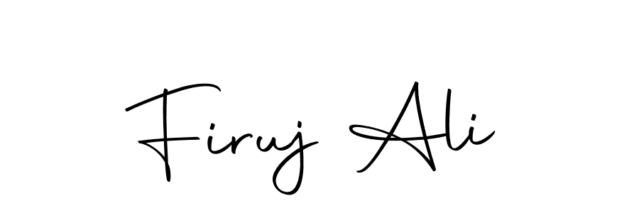Make a beautiful signature design for name Firuj Ali. With this signature (Autography-DOLnW) style, you can create a handwritten signature for free. Firuj Ali signature style 10 images and pictures png