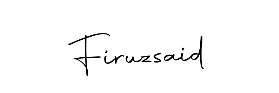 if you are searching for the best signature style for your name Firuzsaid. so please give up your signature search. here we have designed multiple signature styles  using Autography-DOLnW. Firuzsaid signature style 10 images and pictures png