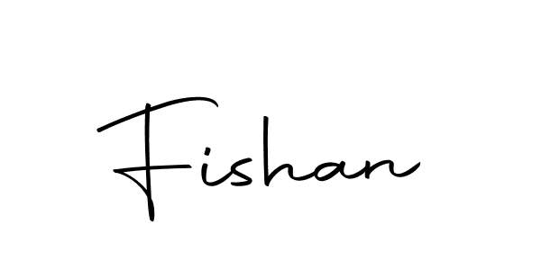 The best way (Autography-DOLnW) to make a short signature is to pick only two or three words in your name. The name Fishan include a total of six letters. For converting this name. Fishan signature style 10 images and pictures png