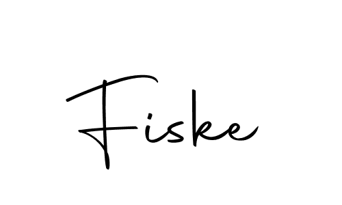 You should practise on your own different ways (Autography-DOLnW) to write your name (Fiske) in signature. don't let someone else do it for you. Fiske signature style 10 images and pictures png