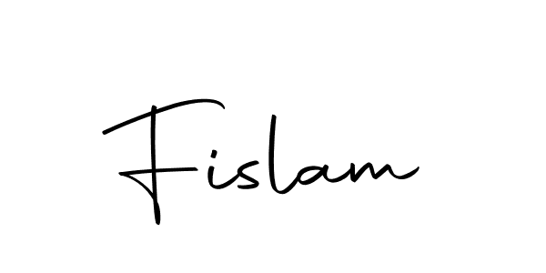 Similarly Autography-DOLnW is the best handwritten signature design. Signature creator online .You can use it as an online autograph creator for name Fislam. Fislam signature style 10 images and pictures png