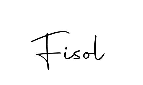 The best way (Autography-DOLnW) to make a short signature is to pick only two or three words in your name. The name Fisol include a total of six letters. For converting this name. Fisol signature style 10 images and pictures png