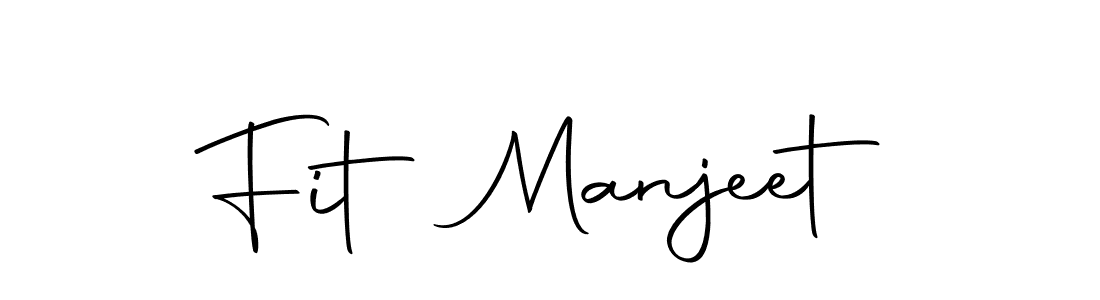 Create a beautiful signature design for name Fit Manjeet. With this signature (Autography-DOLnW) fonts, you can make a handwritten signature for free. Fit Manjeet signature style 10 images and pictures png