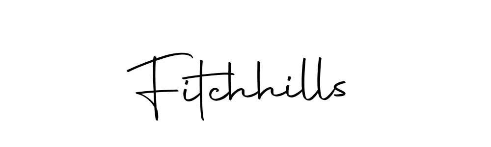 How to make Fitchhills signature? Autography-DOLnW is a professional autograph style. Create handwritten signature for Fitchhills name. Fitchhills signature style 10 images and pictures png